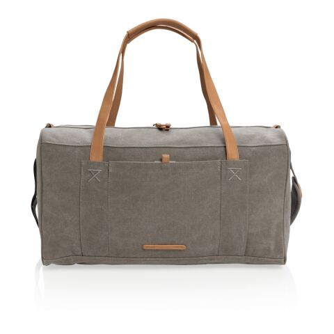 Sac week-end en toile gris | sans marquage | non disponible | non disponible | non disponible