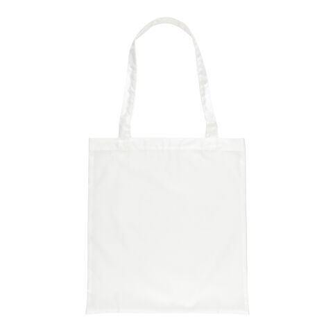 Sac tote en rPET 190T Impact AWARE™ blanc | sans marquage | non disponible | non disponible | non disponible