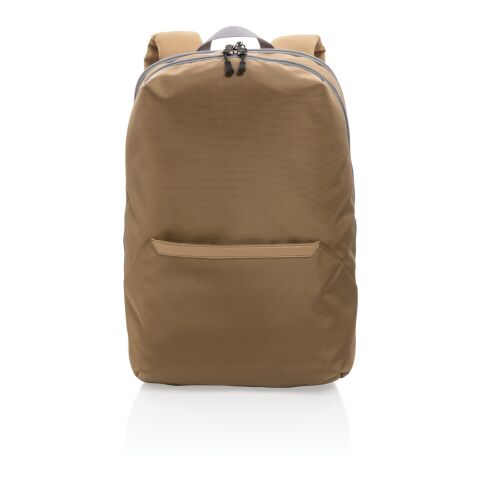 Sac à dos pour ordinateur 15,6 pouces Impact AWARE™ 1200D marron-gris | sans marquage | non disponible | non disponible | non disponible