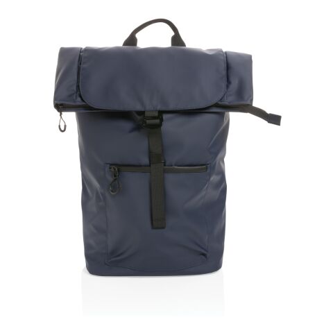 Impact AWARE™ RPET Water resistant 15.6"laptop backpack bleu marine | sans marquage | non disponible | non disponible | non disponible
