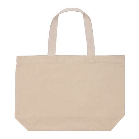 Grand sac tote en toile 240 g/m² recyclée non teintée Aware™ marron | sans marquage | non disponible | non disponible | non disponible