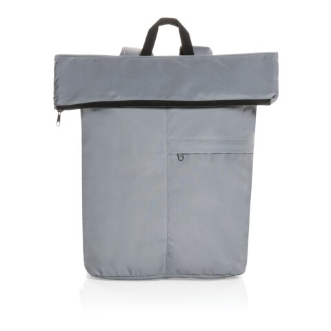 Sac à dos pliable Dillon en rPET AWARE™ gris | sans marquage | non disponible | non disponible | non disponible