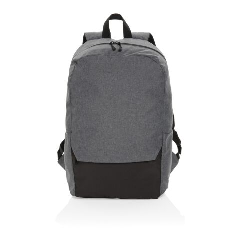 Sac à dos ordinateur 15.6'' en rPET AWARE™ Kazu gris | sans marquage | non disponible | non disponible | non disponible