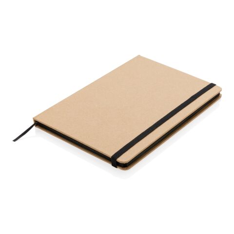 Carnet de note kraft recyclé A5 noir | sans marquage | non disponible | non disponible