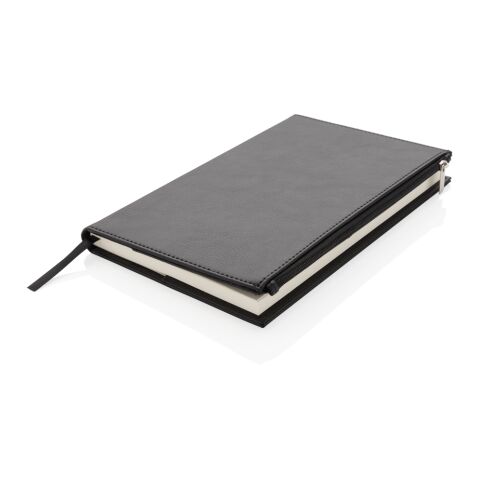 Carnet de notes A5 avec poche à zip Swiss Peak noir | sans marquage | non disponible | non disponible
