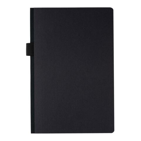 Carnet A5 à couverture rigide FSC® et pochette noir | sans marquage | non disponible | non disponible