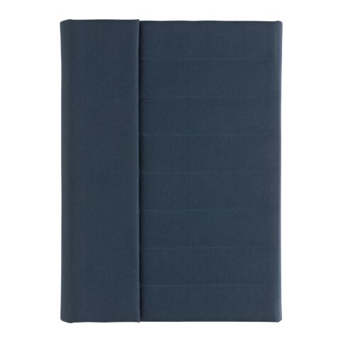 Carnet de notes A5 avec fermeture magnétique Impact Aware™ bleu marine | sans marquage | non disponible | non disponible