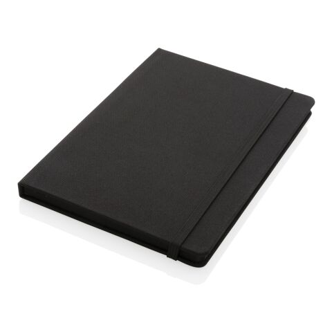 Carnet A5 en rPET certifié GRS noir-noir | sans marquage | non disponible | non disponible