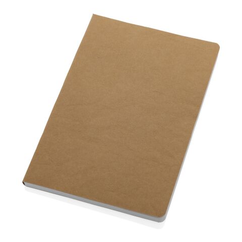 Cahier A5 en papier kraft Salton marron | sans marquage | non disponible | non disponible
