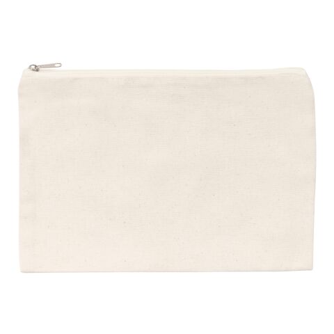 Trousse à crayons en toile recyclée non teintée Aware™ blanc | sans marquage | non disponible | non disponible