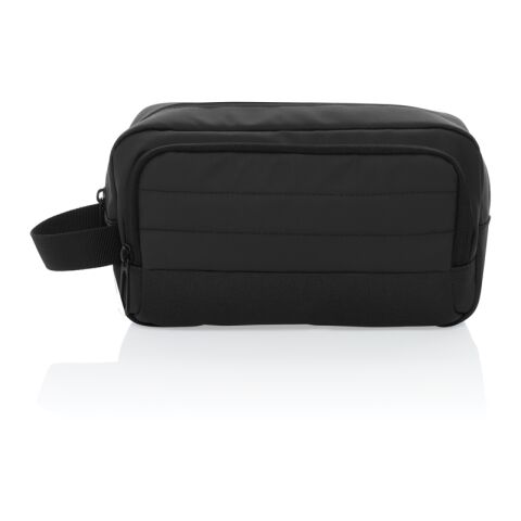 Trousse de toilette en rPET AWARE™ Armond noir | sans marquage | non disponible | non disponible