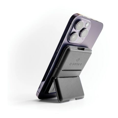 Portefeuille de téléphone MagSafe C-Secure noir | sans marquage | non disponible | non disponible