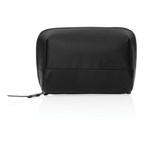 Trousse de toilette pliable Swiss Peak OSLO RCS noir | sans marquage