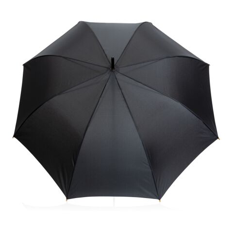 Parapluie 27" en rPET et bambou ouverture auto Impact AWARE™ noir | sans marquage | non disponible | non disponible