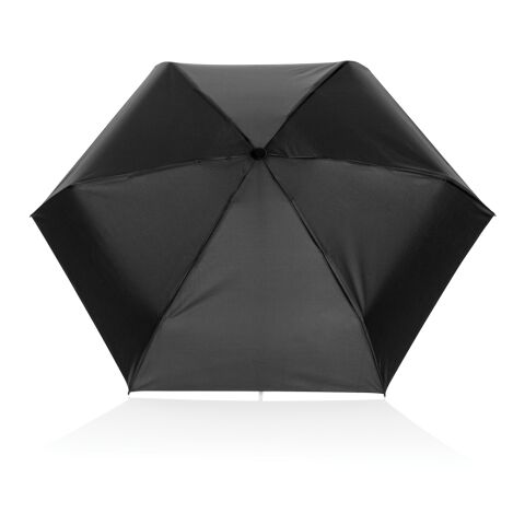 Mini-parapluie de 19,5 pouces en rPET 190T Pongee Aware™ noir | sans marquage | non disponible | non disponible