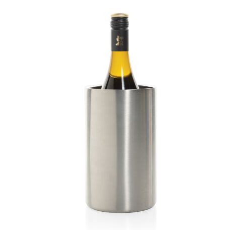 Seau à vin en acier inoxydable recyclé RCS Vino argent | sans marquage | non disponible | non disponible