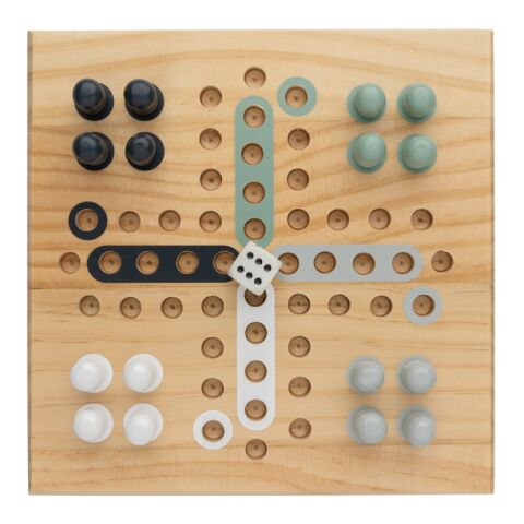 Jeu de ludo en bois Claire marron | sans marquage | non disponible | non disponible