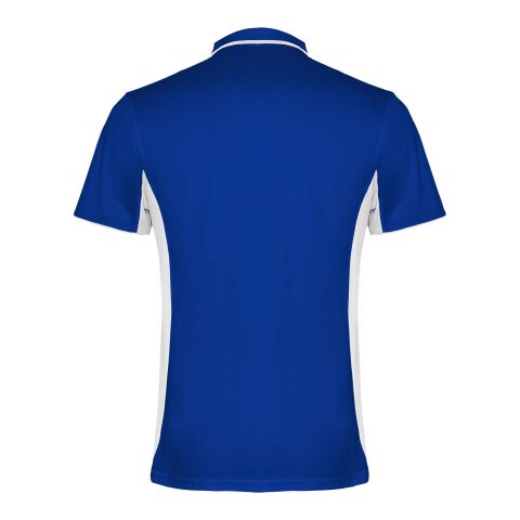 Polo de sport Montmelo à manches courtes unisexe Standard | Bleu royal-Blanc | 3XL | sans marquage | non disponible | non disponible | non disponible