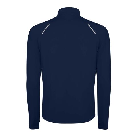 Sweatshirt Estambul à manches longues et col demi-zip pour homme Standard | Navy Blue | roly-L | sans marquage | non disponible | non disponible | non disponible