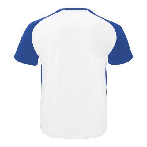 T-shirt de sport Bugatti à manches courtes unisexe Standard | Blanc-Bleu royal | roly-XL | sans marquage | non disponible | non disponible | non disponible