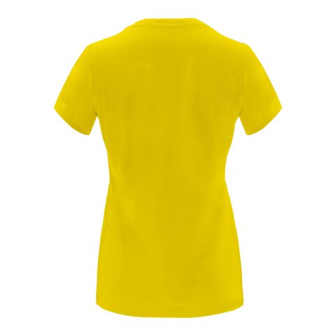 T-shirt Capri à manches courtes pour femme Standard | Jaune | M | sans marquage | non disponible | non disponible | non disponible