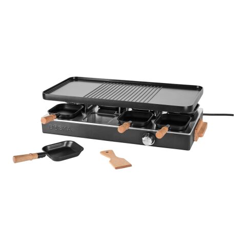 BOSKA Appareil à raclette pour 8 personnes (type F UE) noir