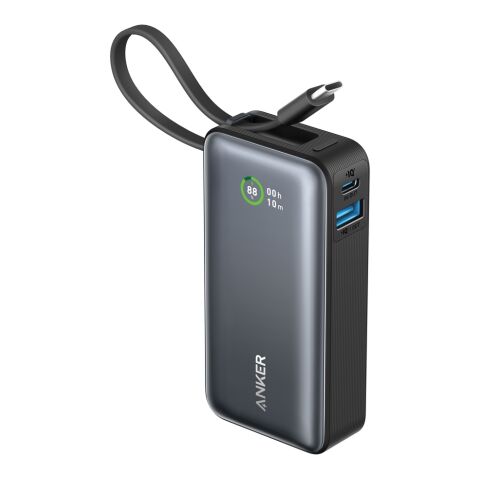 Powerbank 30W avec câble USB-C intégré Anker Nano noir
