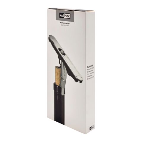 AdHoc Tire-bouchon PushPull gris-noir | sans marquage | non disponible | non disponible