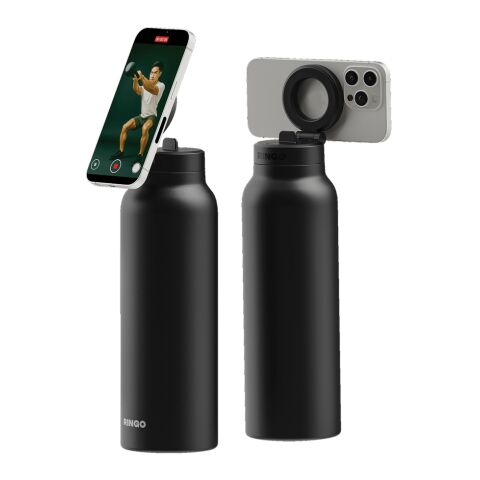 Gourde 710ml avec support magnetique RINGO Pro MagSafe® noir