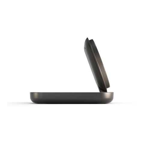 ZENS Chargeur magnétique de table de nuit noir