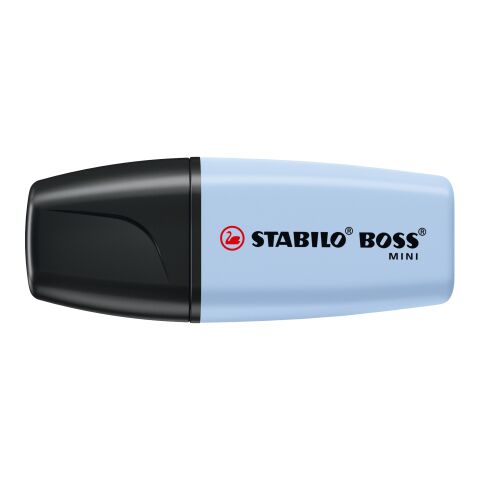 STABILO BOSS MINI Pastel surligneur bleu clair | sans marquage