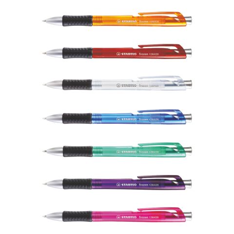 STABILO concept frozen stylo à bille transparent/blanc | non disponible | non disponible | sans marquage | non disponible | non disponible