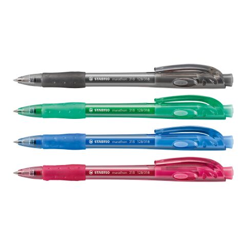 STABILO marathon stylo à bille vert | non disponible | sans marquage | sans marquage