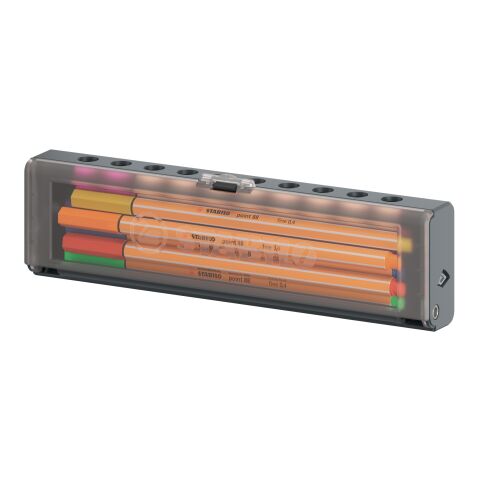 STABILO point 88 Click Set pour 10 feutres à pointe fine tampographie