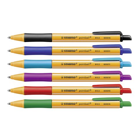 STABILO pointball stylo à bille vert | sans marquage