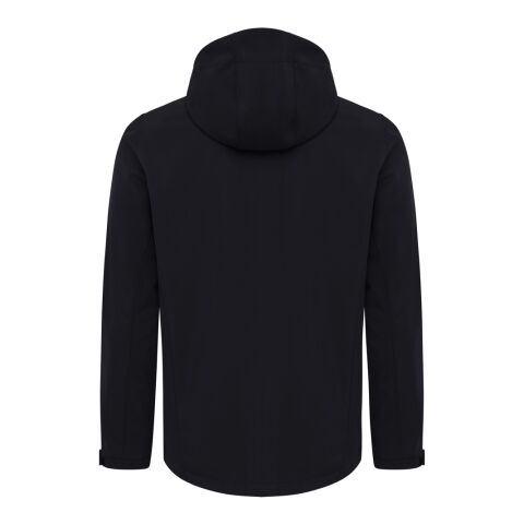 Veste homme soft shell en polyester recyclé Iqoniq Makalu noir | XL | sans marquage | non disponible | non disponible | non disponible