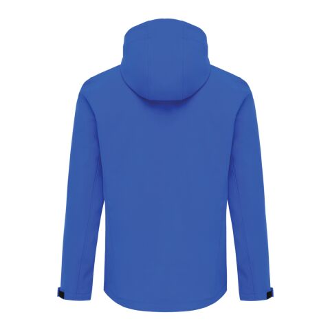 Veste homme soft shell en polyester recyclé Iqoniq Makalu bleu royal | XL | sans marquage | non disponible | non disponible | non disponible