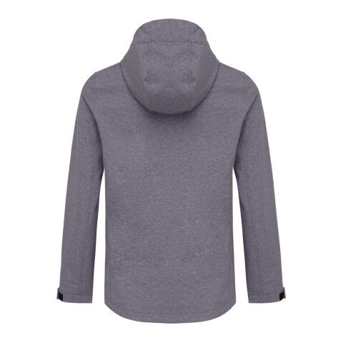 Veste femme soft shell en polyester recyclé Iqoniq Makalu gris chiné volcanique | S | sans marquage | non disponible | non disponible | non disponible
