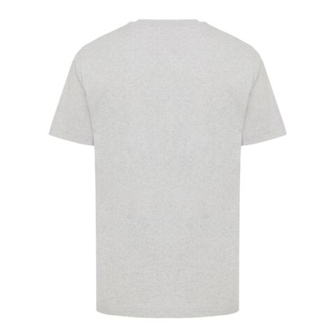 T-shirt coupe décontractée en coton recyclé Iqoniq Kakadu gris chiné | XL | sans marquage | non disponible | non disponible | non disponible