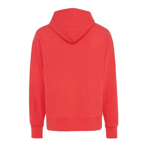 Sweat à capuche en coton recyclé Iqoniq Yoho Rouge Somptueux | XL | sans marquage | non disponible | non disponible | non disponible