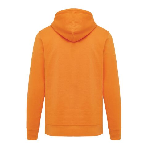 Sweater à capuche léger en coton recyclé Iqoniq Rila orange | XL | sans marquage | non disponible | non disponible | non disponible