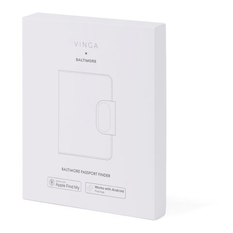 VINGA Baltimore RCS Protège-passeport avec traceur intégré D gris | sans marquage | non disponible | non disponible