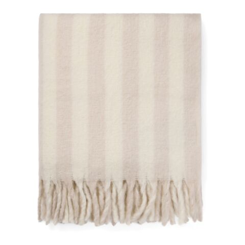 VINGA Couverture en laine GRS Lioro beige