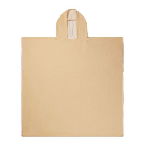 VINGA Poncho de plage ou hammam en éponge Tolo jaune-blanc cassé | sans marquage | non disponible | non disponible | non disponible