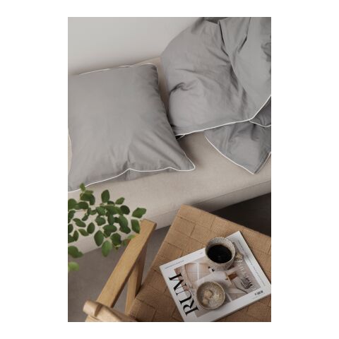 VINGA Marston Set de 4 pièces de lit en coton biologique OCS gris | sans marquage