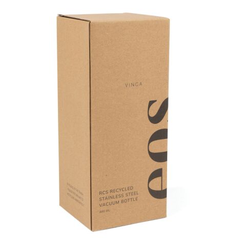 VINGA Bouteille isotherme 880ml en acier inoxydable RCS Eos noir-noir | sans marquage | non disponible | non disponible