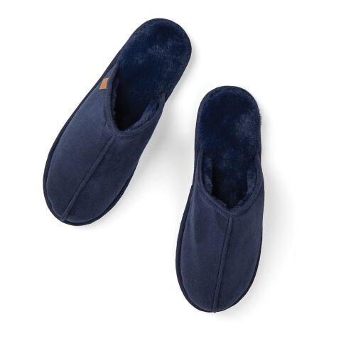VINGA Pantoufles Waltor bleu marine | L/XL | sans marquage