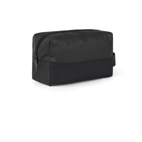 VINGA Trousse de toilette en polyester recyclé GRS Livorno noir | sans marquage | non disponible | non disponible