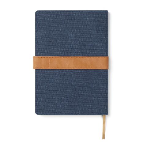 VINGA Carnet de notes en toile recyclée RCS Bosler bleu marin