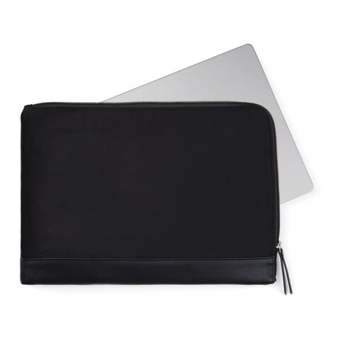 VINGA Pochette ordinateur 14&quot; en polyester RCS Marlow noir | sans marquage | non disponible | non disponible